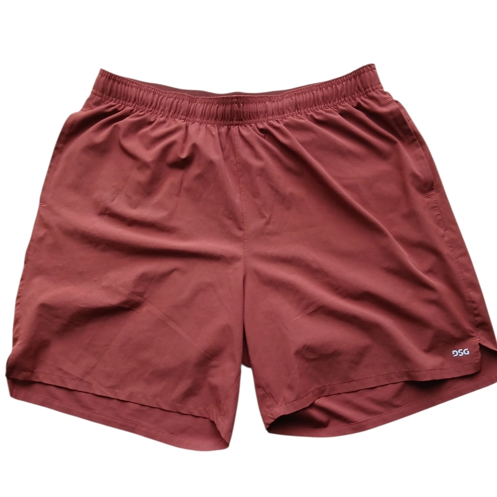 DSG Womens Size Large Athletic Shorts in Rust